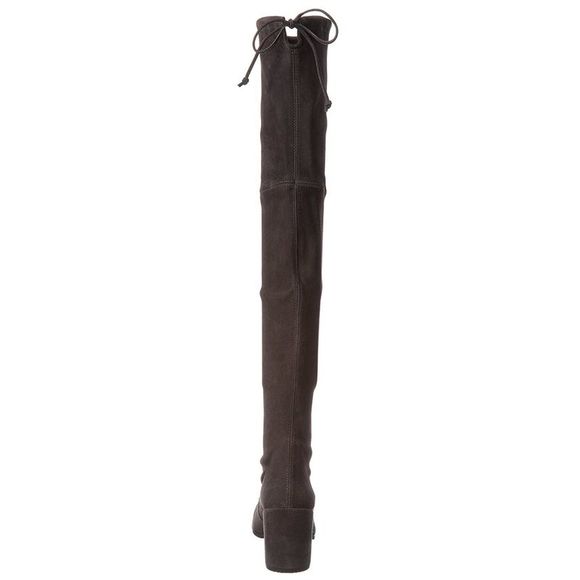 Stuart Weitzman Tieland Suede Over-The-Knee Boot - Picture 3 of 5
